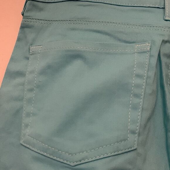 Nautica turquoise skinny ankle pants Size 4 NWT - Picture 6 of 8